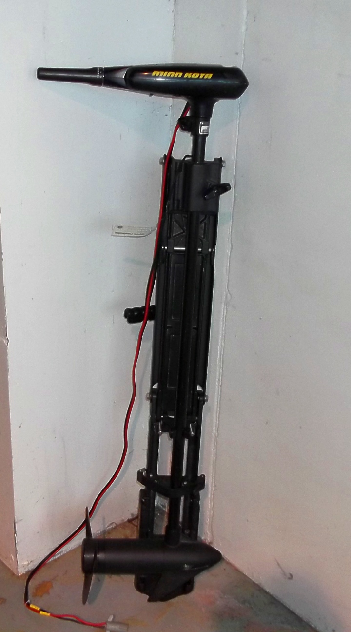Minnkota Electric Motor ,Transom mount, 40lbs thrust like new ...